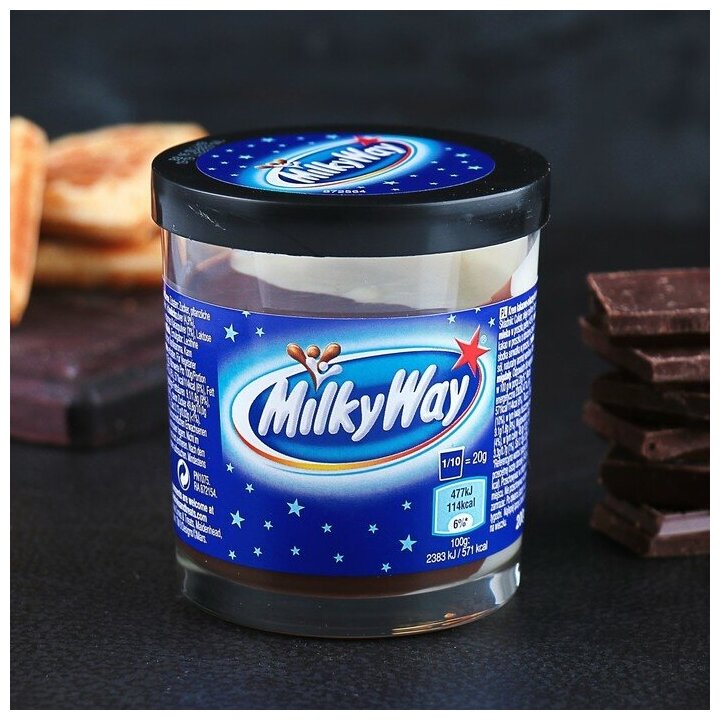 Шоколадная паста Milky Way 200 г - фотография № 4