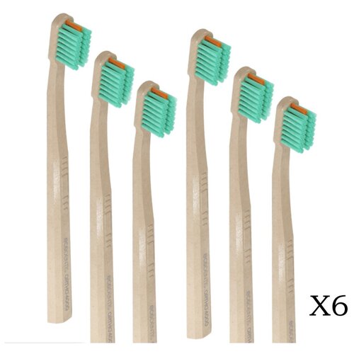 Инновационная зубная щетка для брекетов ECODENTIS 4000 Ortho (6 шт.)