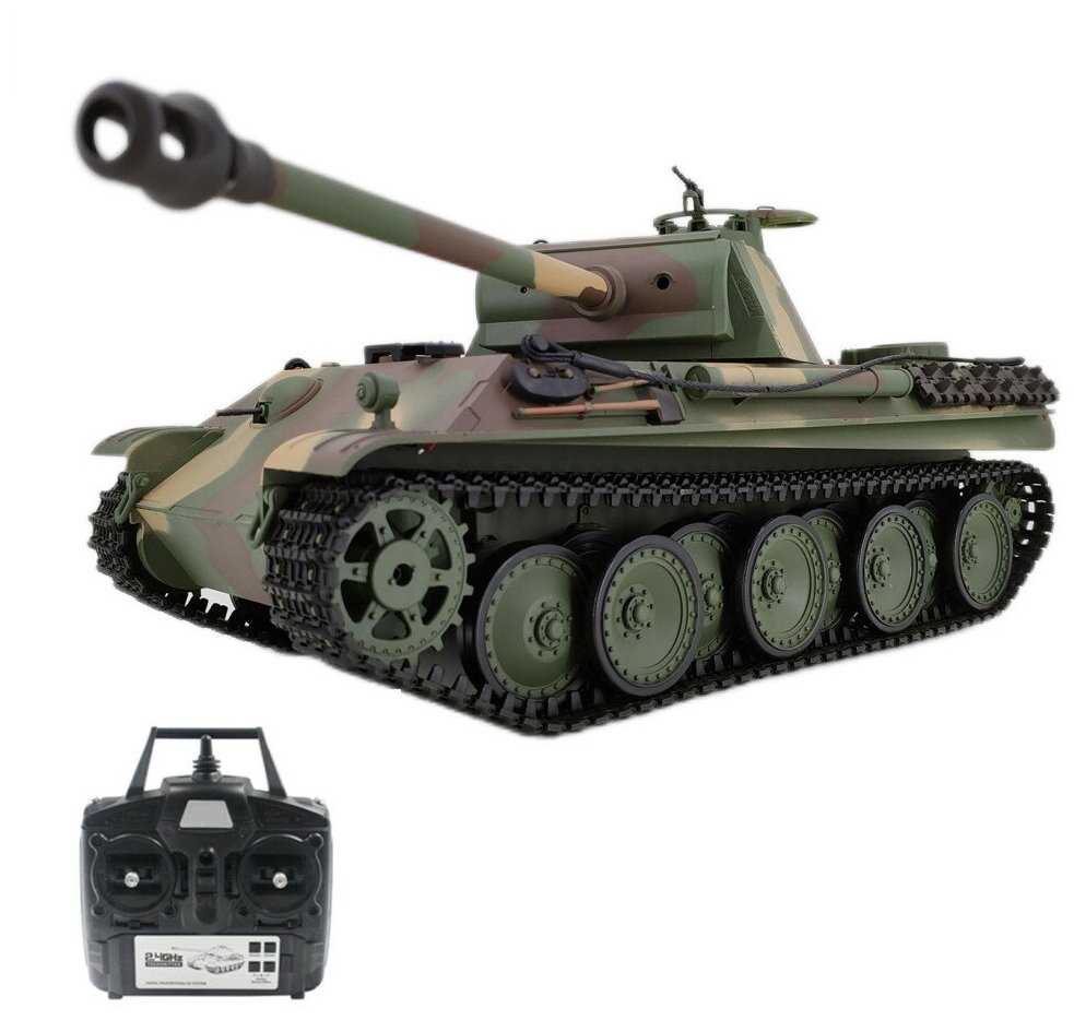 Радиоуправляемый танк Heng Long Panther Type G Original V7.0 масштаб 1:16 RTR 2.4G - 3879-1 V7.0