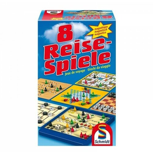Настольная игра Schmidt 8 Reise-Spiele (8 игр в дорогу)
