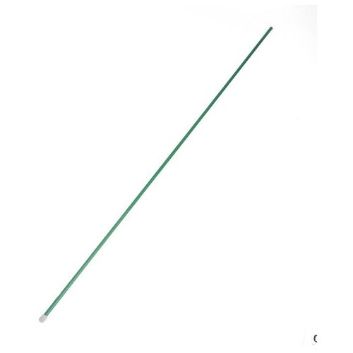 Колышек для подвязки растений, h = 200 см, d = 1 см, металл, зелёный, (10 шт) колышек для подвязки растений h 150 см d 1 см металл зелёный 10 шт