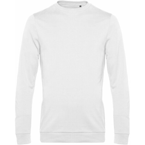 Свитшот B&C collection, размер 5XL, белый футболка размер 60 5xl белый