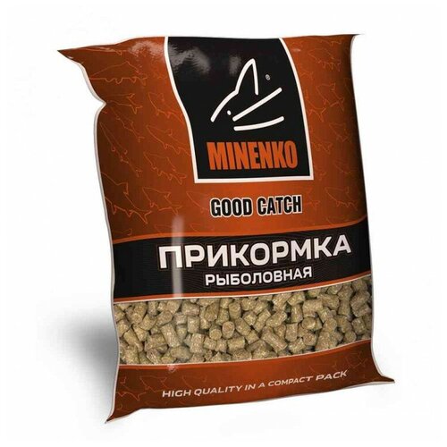 Прикормка MINENKO GOOD CATCH Гранулы 10мм ваниль, 700г