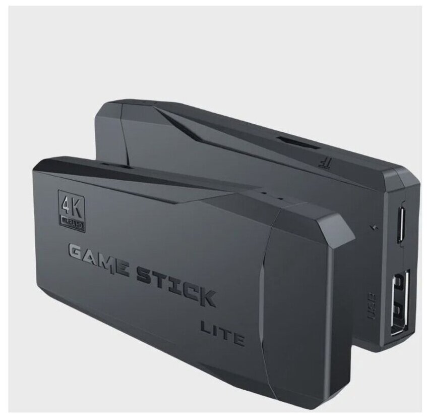 Портативная игровая приставка Game Stick Lite, 32 ГБ, / Классическая Ретро-консоль для ТВ — фото 1