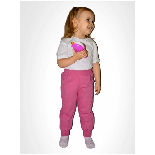 фото Брюки детские начёс, цвет тёмно-серый, рост 110-116 см рид - родители и дети