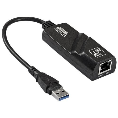 Кабель адаптер ExeGate EXE-730U3-45 (USB3.0 (RLT8153) адаптер exegate exe 735 45 ex283722rus черный