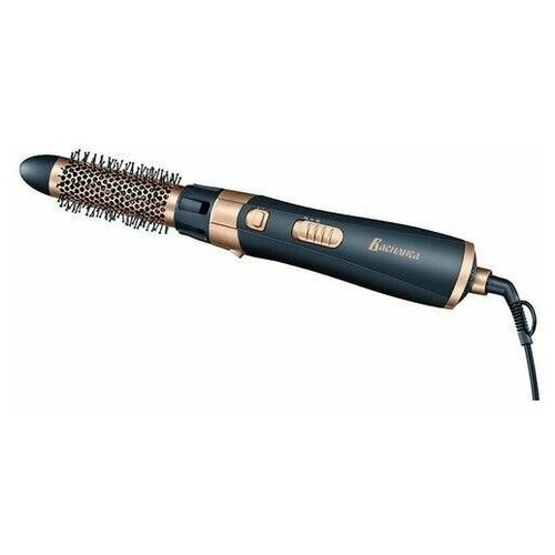 Фен-расческа 1200вт 3 насадки круглая щетка конц расческа 2 режима мощности и температуры холодный воздух Василиса 271600₽