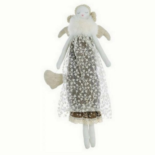 Кукла декоративная Ангел, интерьерная кукла, декор для дома интерьера ELSA COLLECTION BLANC MARICLO