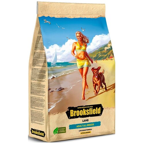 BROOKSFIELD ADULT ALL BREEDS для взрослых собак всех пород с ягненком и рисом (3 кг)