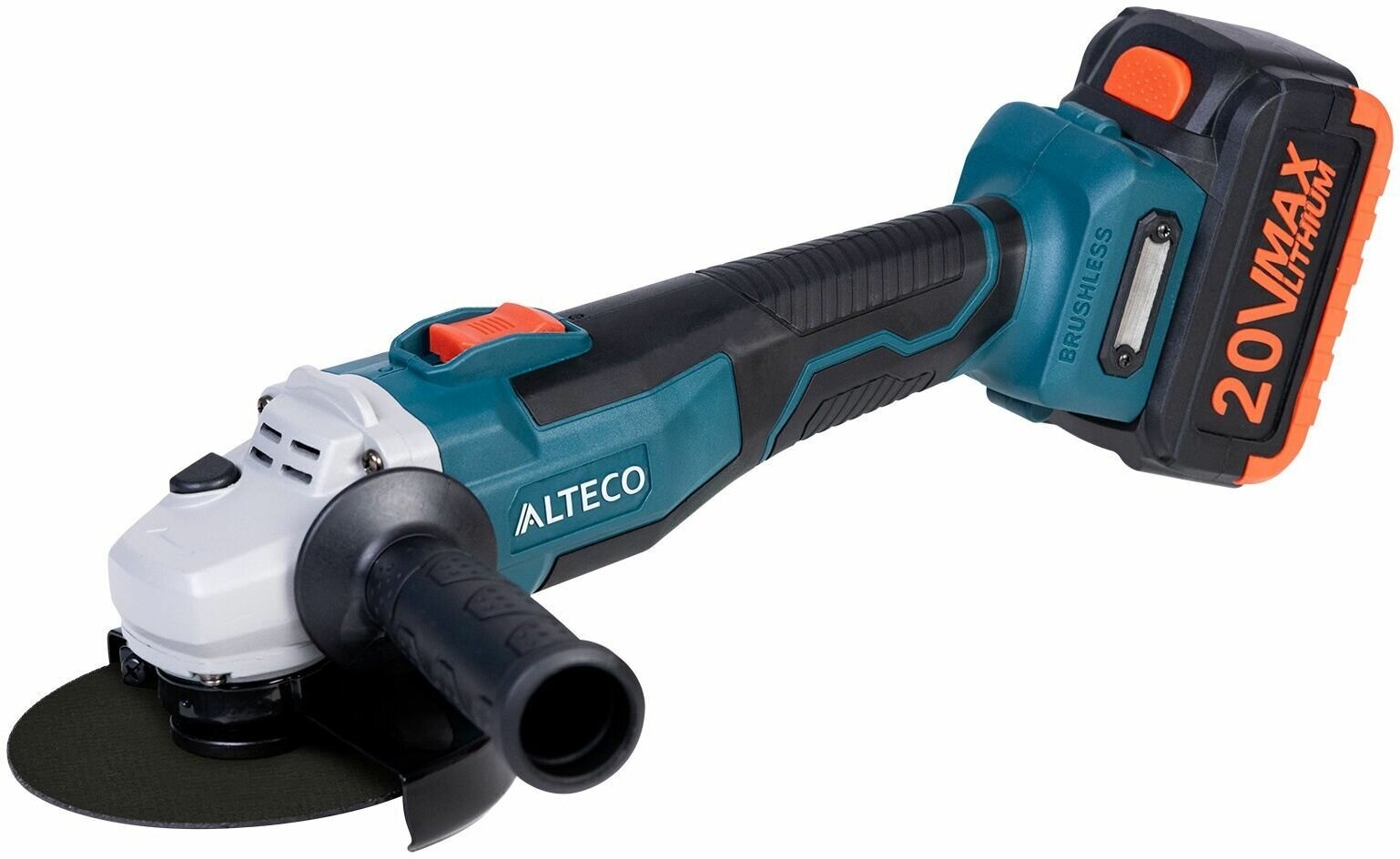Бесщеточная аккумуляторная угловая шлифмашина ALTECO CAGB 18-125 Li BL
