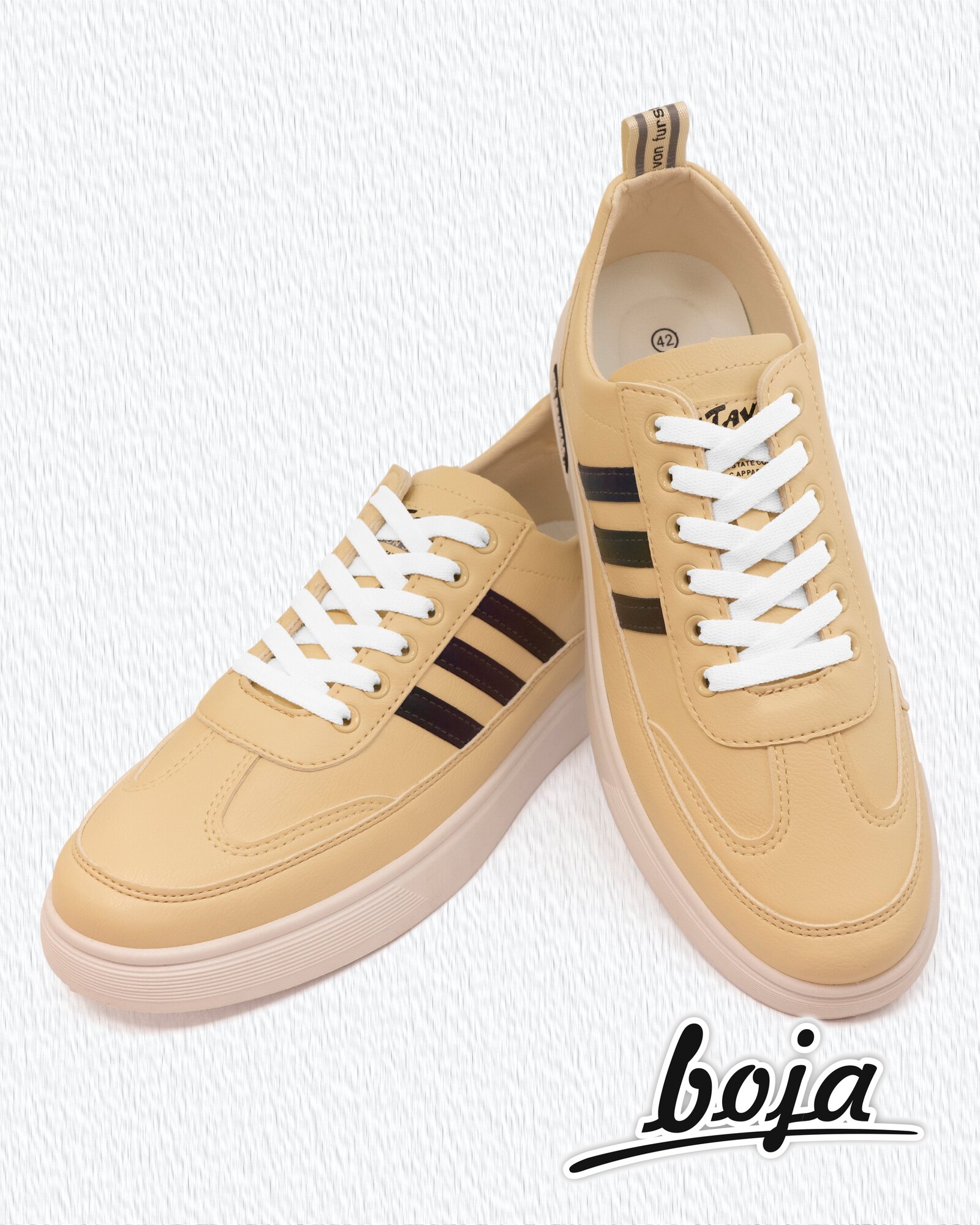 Шнурки для обуви BOJA, плоские, белые, мелкое плетение, 120 см