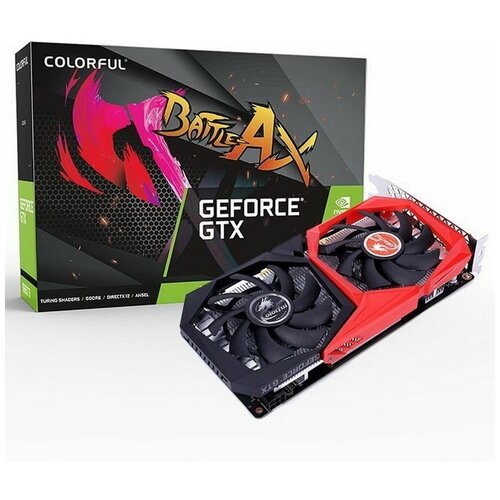 Видеокарта Colorful GTX1650 NB 4GD6 V3-V 4GB GDDR6 128bit DPHDMIDVI 2038400₽