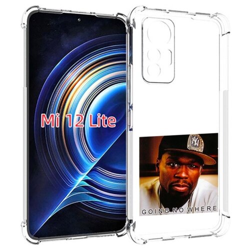 Чехол MyPads 50 Cent - Going No Where для Xiaomi 12 Lite задняя-панель-накладка-бампер