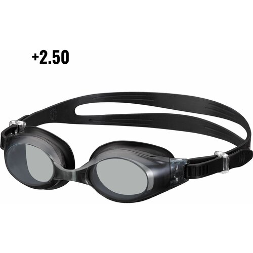 Очки для плавания с диоптриями VIEW Platina Swipe V-580ASA BK (+2.50)