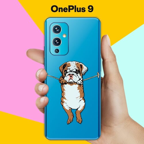 Силиконовый чехол на OnePlus 9 Бульдог / для ВанПлас 9