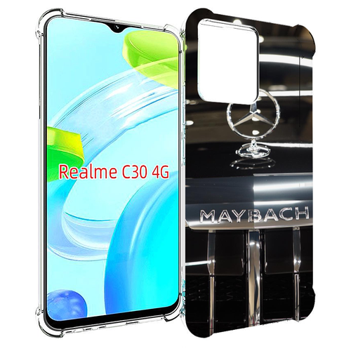 Чехол MyPads майбах-maybach-2 для Realme C30 4G / Narzo 50i Prime задняя-панель-накладка-бампер чехол mypads майбах maybach для tecno pova neo 4g задняя панель накладка бампер