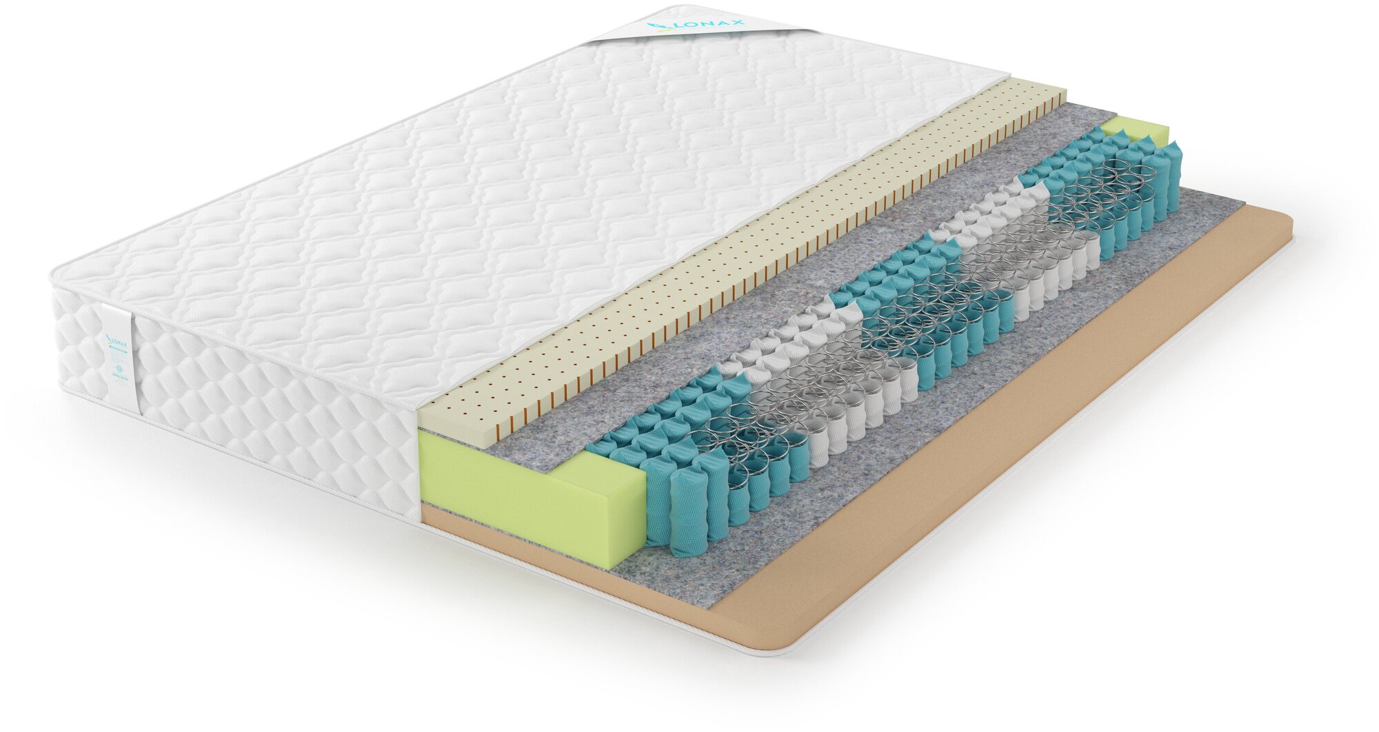 Матрас Lonax Memory Latex TFK 90x190