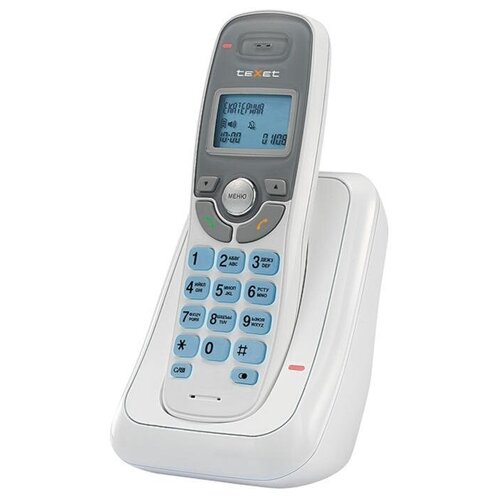 Беспроводной радиотелефон TEXET TX-D6905A, белый с CallerID и громкой связью