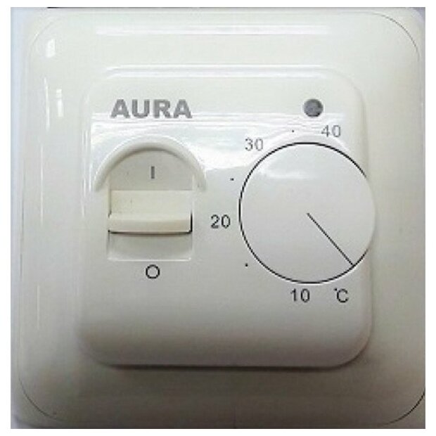 Терморегулятор Aura LTC 130 белый - фотография № 5