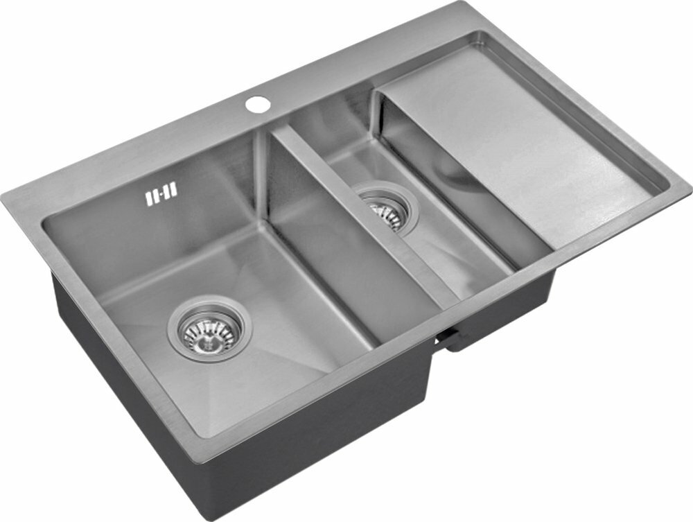 Мойка кухонная Zorg Inox R 5178-2-L