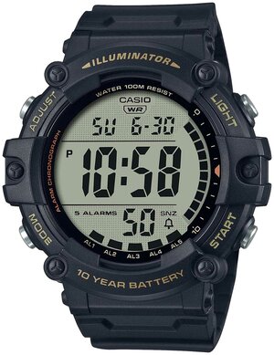 Наручные часы CASIO Collection AE-1500WHX-1A, черный