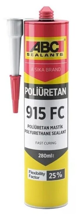 Герметик полиуретановый 915 FC PU Sealant 280мл White RAL 9010