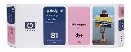 Картридж HP 81 Magenta/Пурпурный