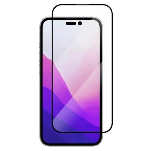 Защитное стекло Devia Star Full Screen Entire View Tempered Glass для смартфона iPhone 14 Pro Max, черный moshi tempered glass with applicator iphone 13 14 pro max