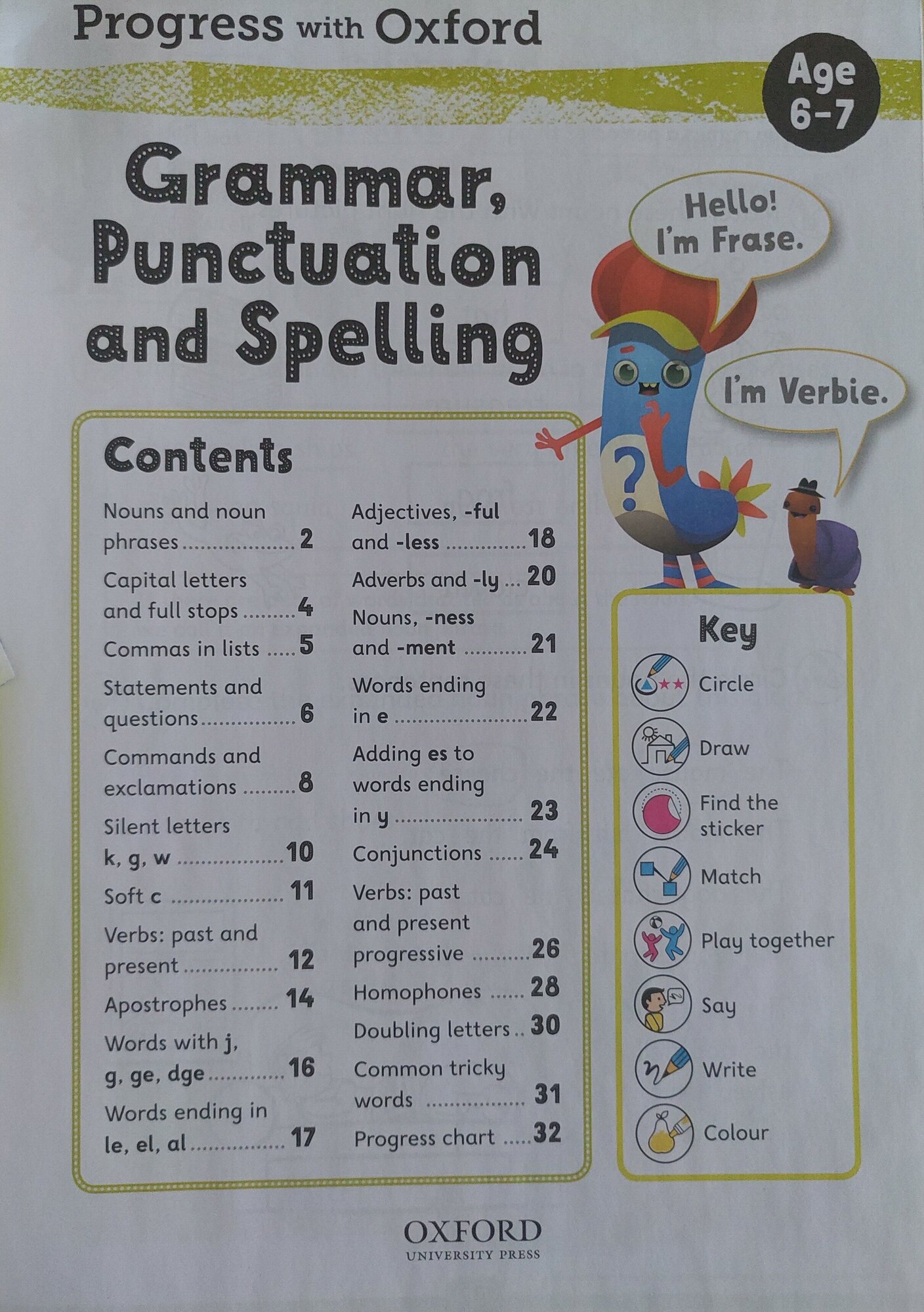Книга Grammar, Punctuation and Spelling. Age 6-7 - фото №4