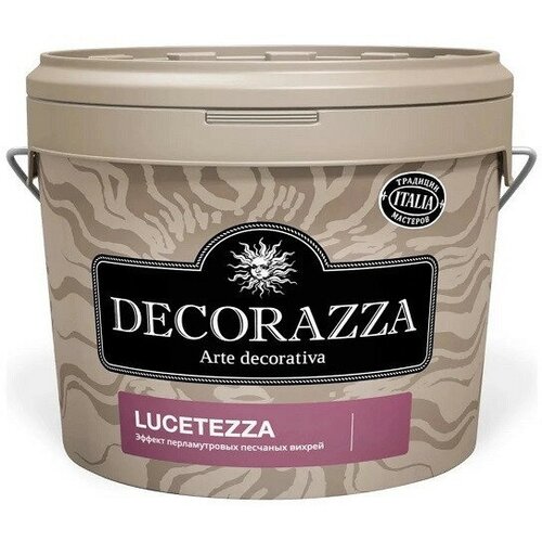 Decorazza Декоративное покрытие Luceteza Argento LC001, 1кг