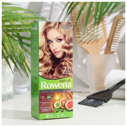 Крем-краска для волос Rowena Soft Silk 7.0 светло-русый, 135 мл