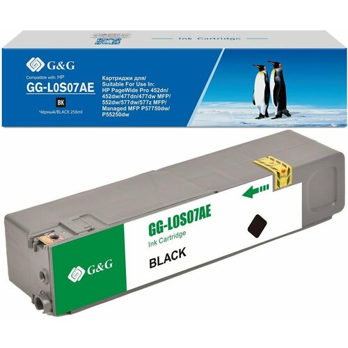 Картридж G&G GG-L0S07AE, черный / GG-L0S07AE картридж ds 973xl l0s07ae черный