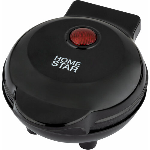 вафельница homestar hs 2040 черная Вафельница HomeStar HS-2040, 500Вт, венская вафля, черная