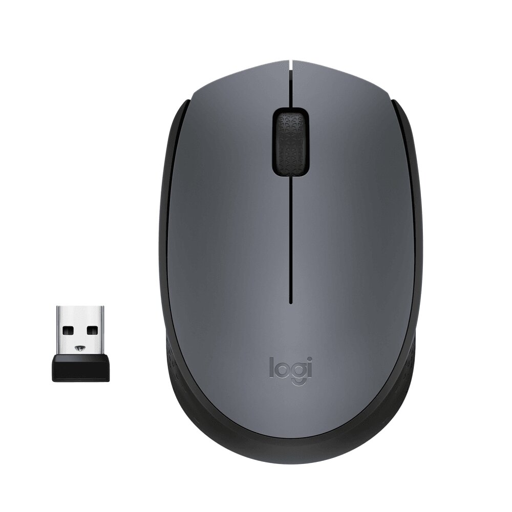 Мышь беспроводная Logitech M170, Gray [910-004646/910-004642)