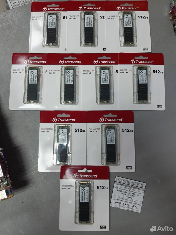 SSD накопитель Transcend 512ГБ, M.2 2280, PCIe 3.0 x4, NVMe, M.2 - фото №14