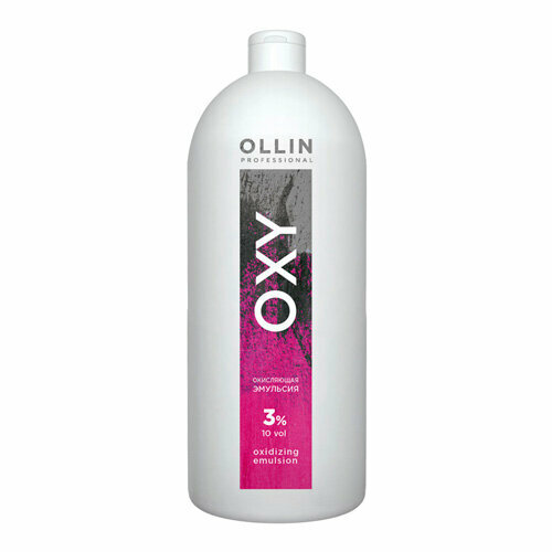 OLLIN OXY 3_ 10vol. Окисляющая эмульсия 1000мл/ Oxidizing Emulsion