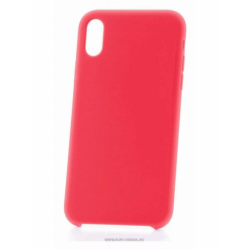 Чехол для iPhone XR Derbi Slim Silicone-2 коралловый красный, коралловый