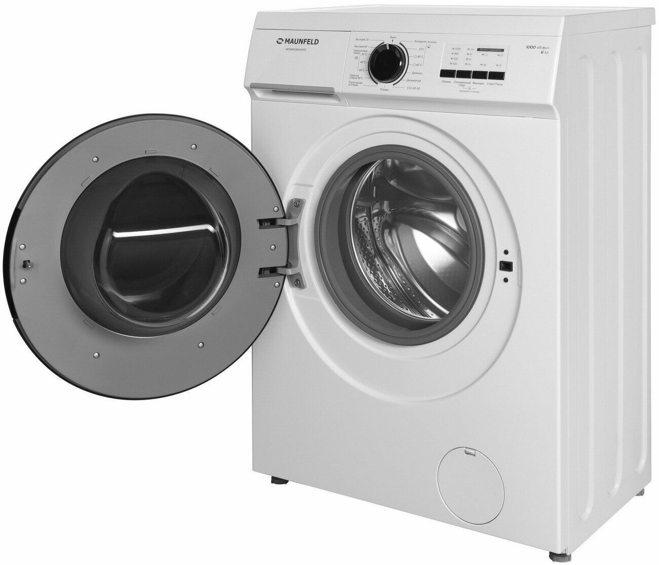 Обзор: Стиральная машина Maunfeld MFWM106WH052