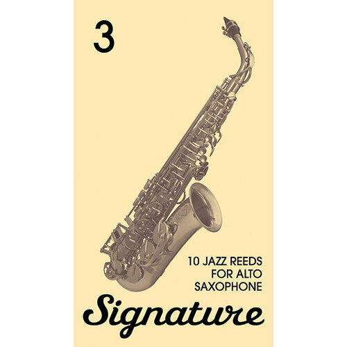 FR19SA04 Signature Трости для саксофона альт № 3 (10шт), FedotovReeds fedotovreeds fr19sa03 трость для саксофона альт серия signature 2 5 штучно