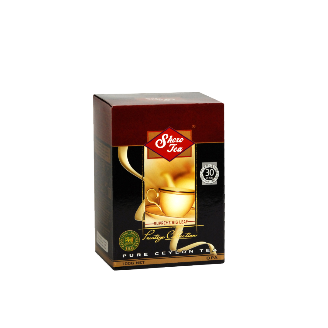 Чай чёрный ТМ "Шери" - OPA (крупнолистовой), картон, 100 гр.