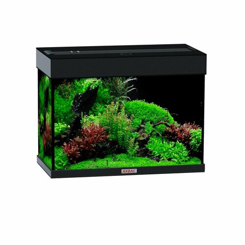 Аквариум 60 литров с крышкой и освещением, (57*26*49 см) Аквас