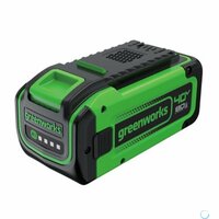 Аккумулятор Greenworks Арт. 2951607, 40V, 8.0 Ач.;
Универсальная аккумуляторная батарея платформы Greenworks 40V. ;
Универсальная аккумуляторная батарея платформы  ...