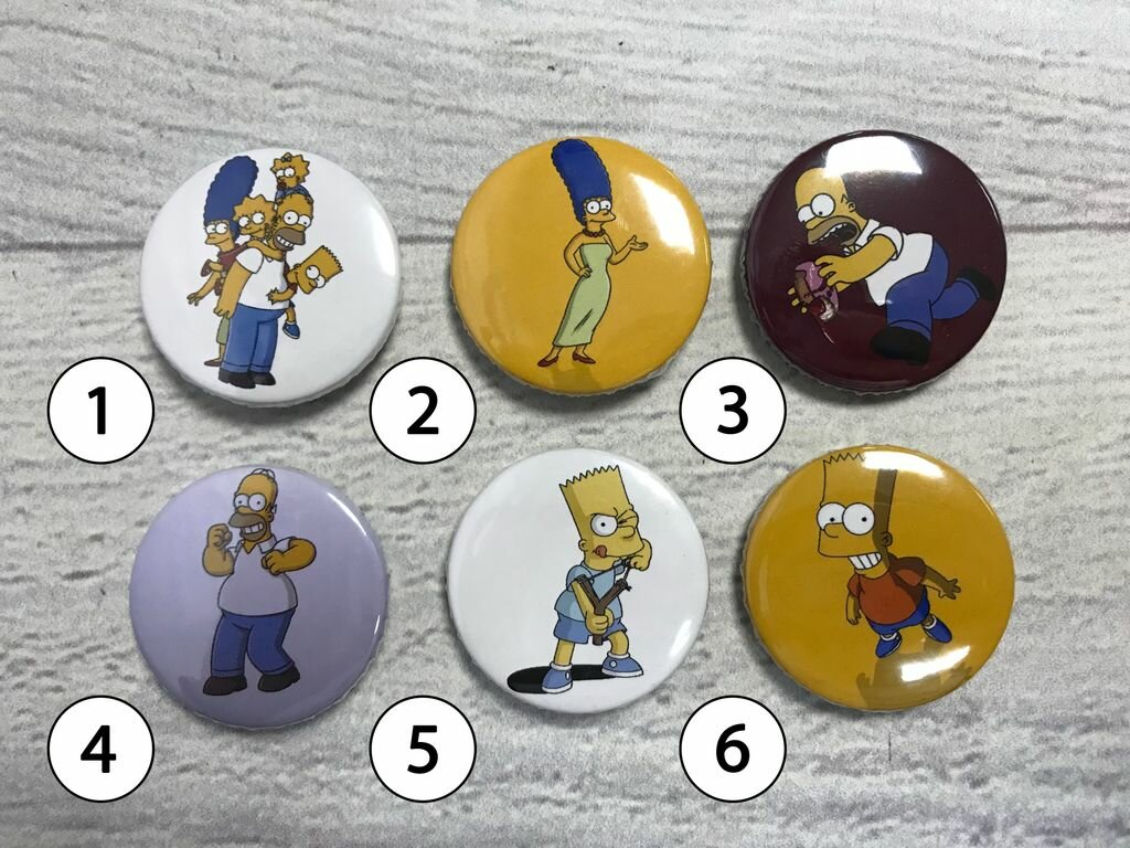 Значки Симпсоны №1, Значок №4