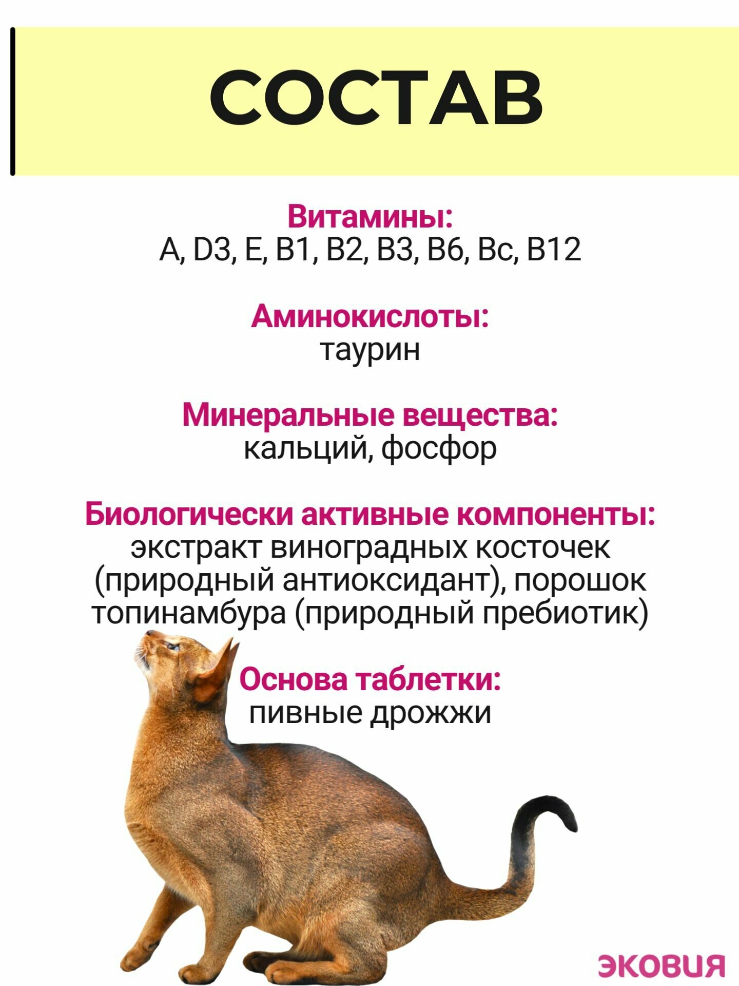 Картинки Комплекс витаминов для беременных и кормящих кошек 1 упаковка