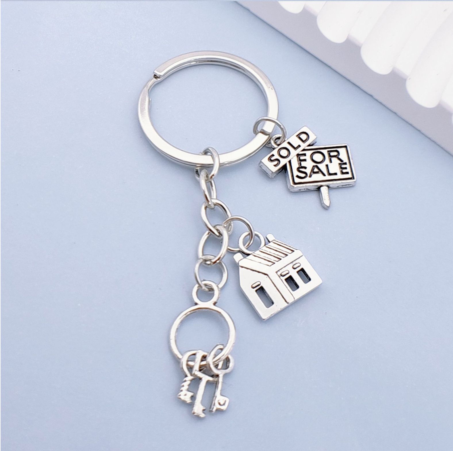 Бирка для ключей remove, серебристый — фото 1