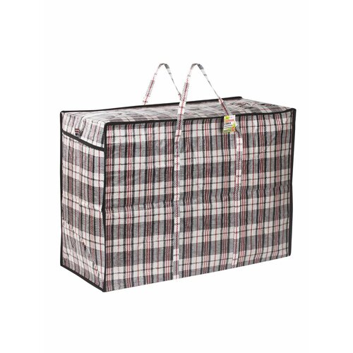 Сумка-баул Любаша, 168 л, 60х80х80 см, красный, черный