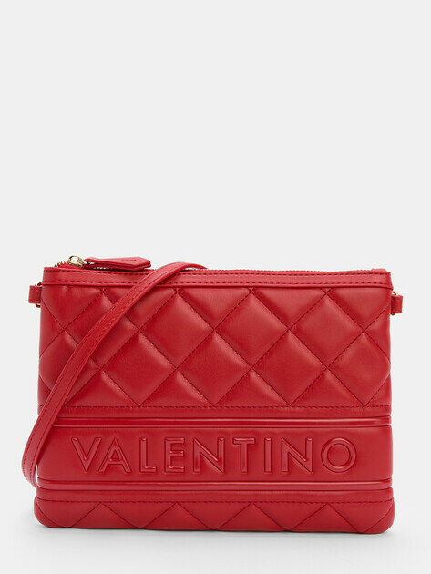 Сумка кросс-боди Valentino, рубиновая