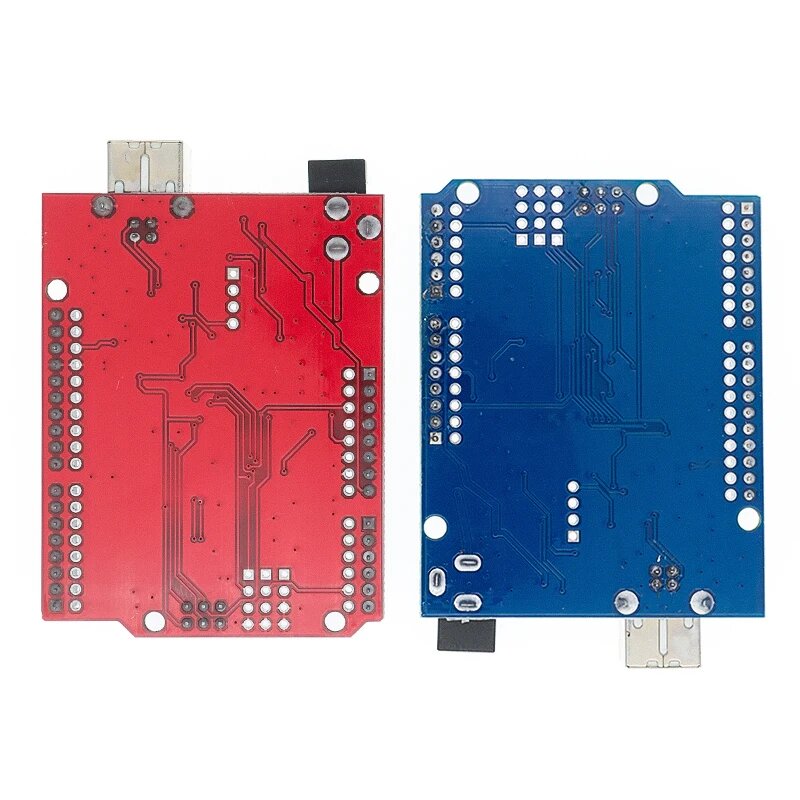 Чип UNO R3 CH340G + MEGA328P SMD чип 16 МГц для Arduino UNO R3 макетная плата USB-кабель ATMEGA328P CH340 2,4 TFT, UNO Blue — фото 1