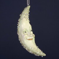 Winter Deco Елочная игрушка Месяц Моретти - Casa della Verita 15 см, подвеска AS2843 / XD