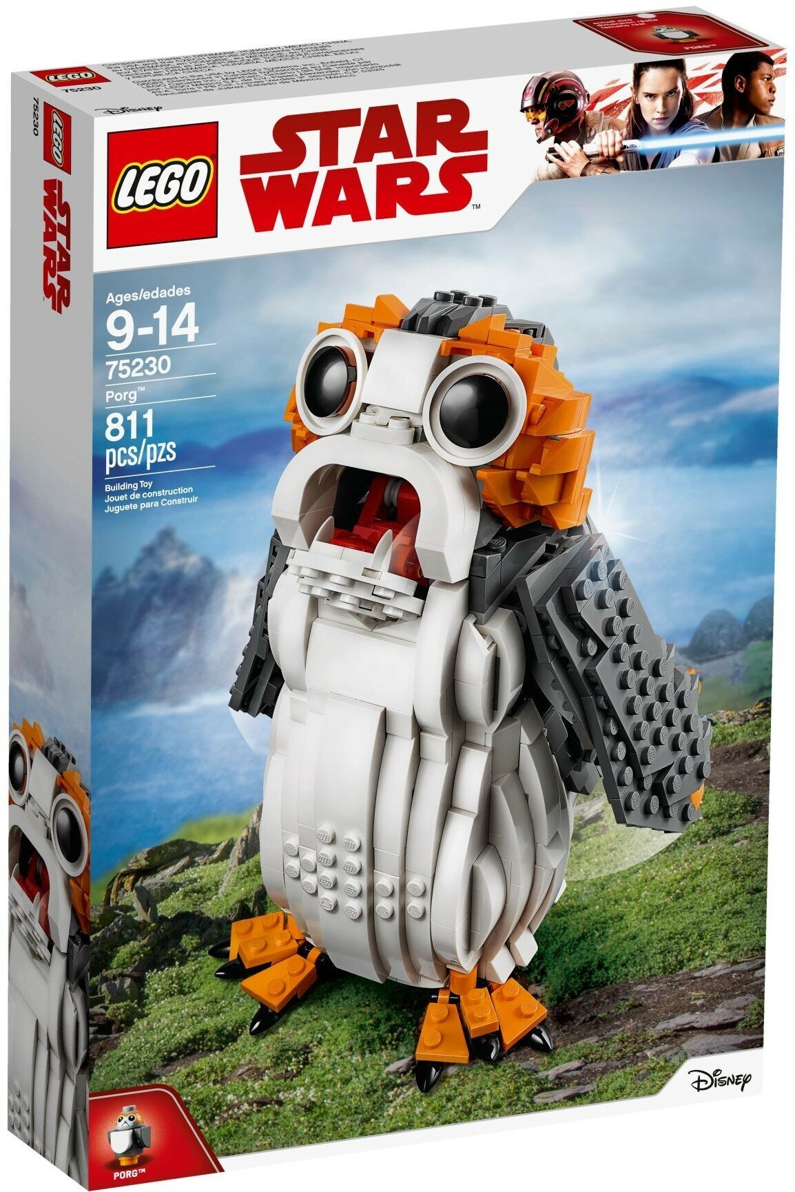 Конструктор LEGO Star Wars "Порг" 75230, 811 деталей, сборная модель, развивающая, пластик